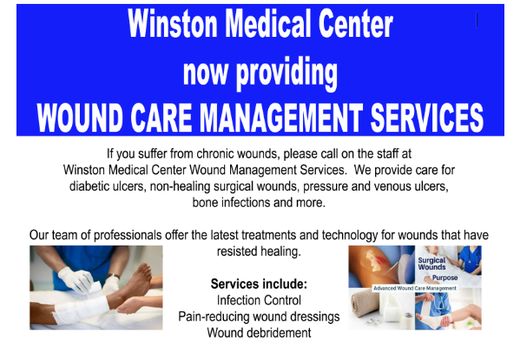 Traditional Wound Care Advertisement