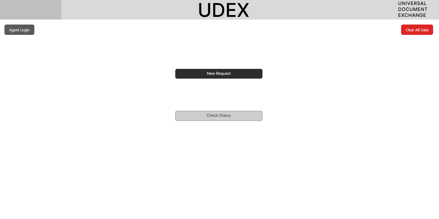 UDEX Homepage